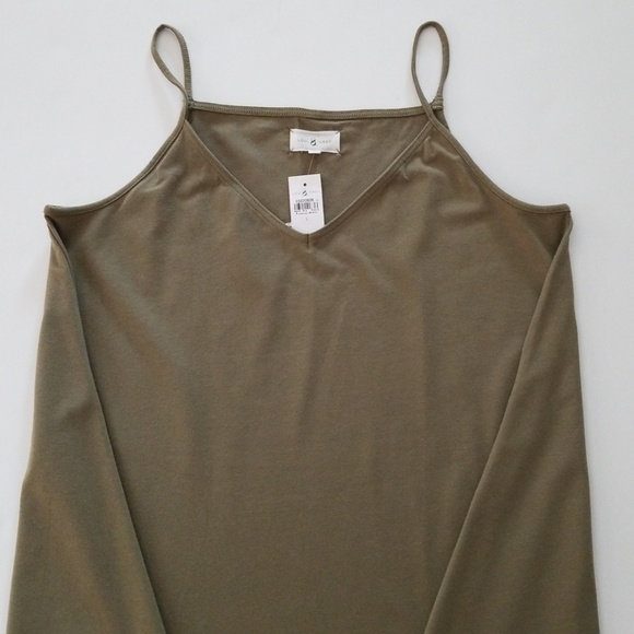 Lou&Grey Green Trapeze Dress, L - Picture 1 of 8